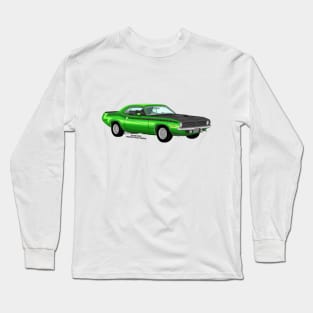 Classic Muscle Car Garage Racing Hot Rod Novelty Gift Long Sleeve T-Shirt